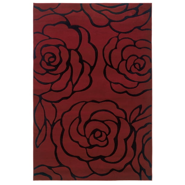 Linon Trio Garnet Orange Natural Fiber Rugs Red 8 x 10 Linon Trio Garnet Orange Natural Fiber Rugs Red 8 x 10